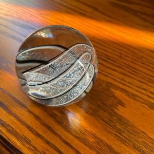 Glass paperweight